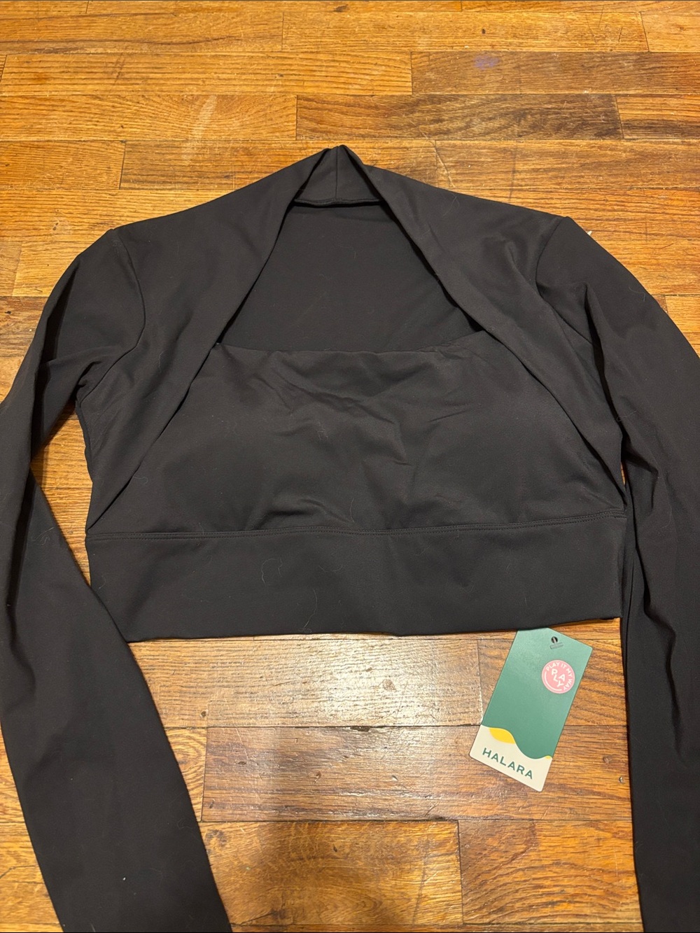 Halara Black Long-Sleeve Cropped Shrug
NWT - Picture 3 of 5
